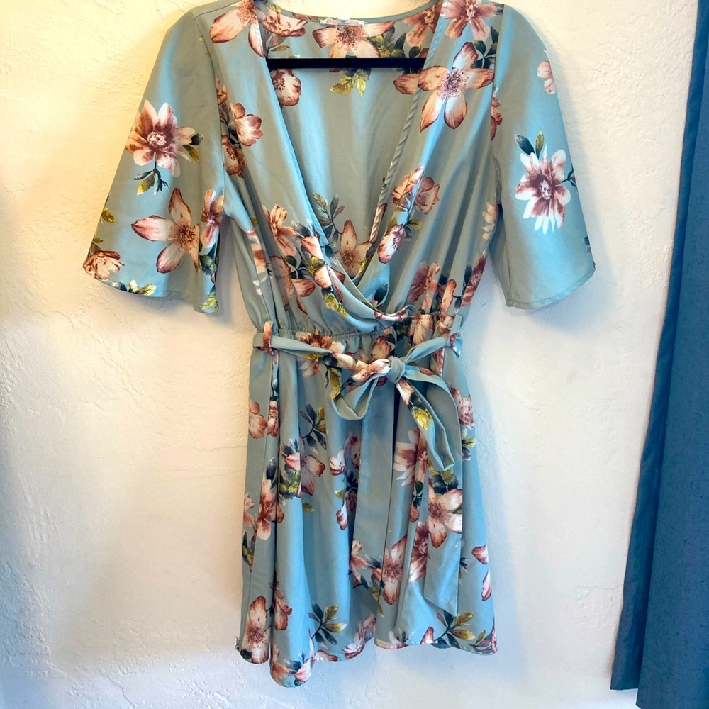 Floral Mini Dress